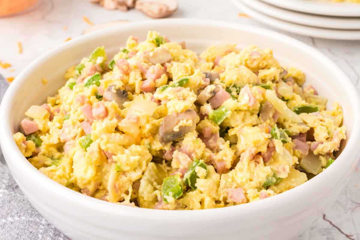 Brouillade façon Omelette Denver 