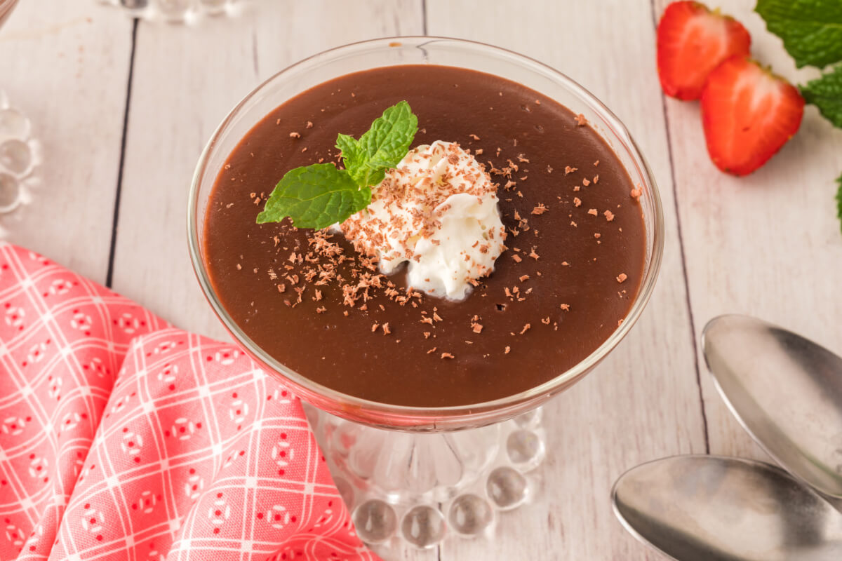 Crème au chocolat maison 