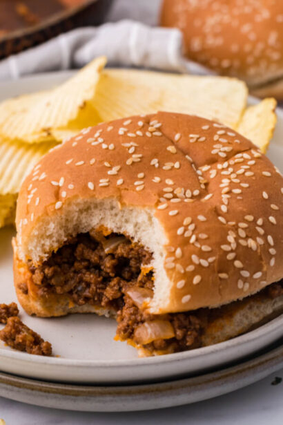 Sloppy joes maison faciles avec sauce maison