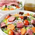 Salade steak au fromage bleu