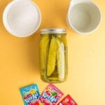 Cornichons acidulés au Kool-Aid