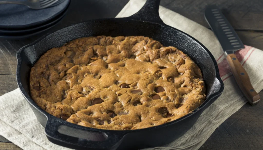 Cookie Skillet Fondant au Chocolat